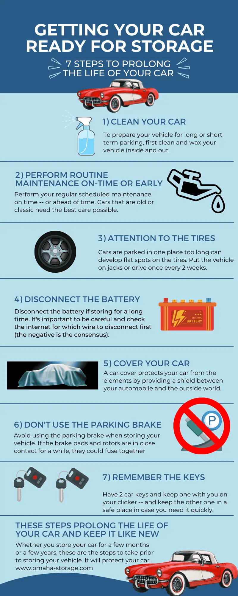 Getting your car ready for storage