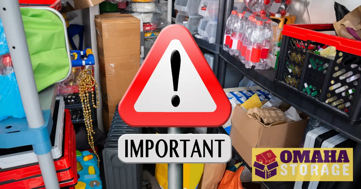 How to organize your storage unit (with pictures) 6 Place important items to the front for quick access.