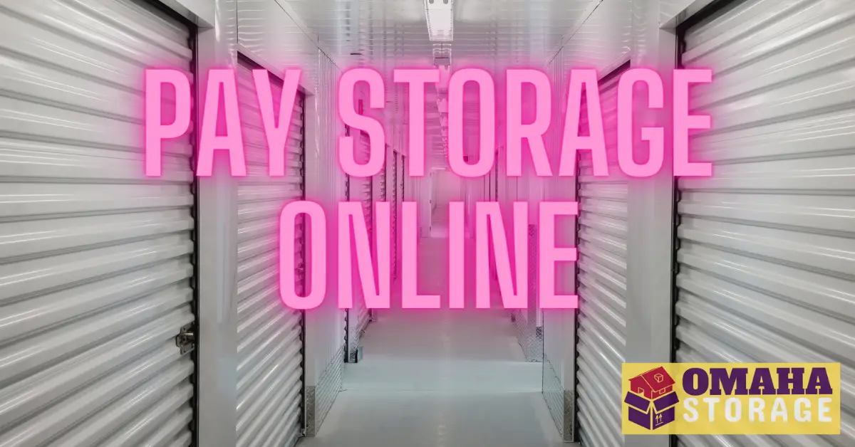 Pay storage online