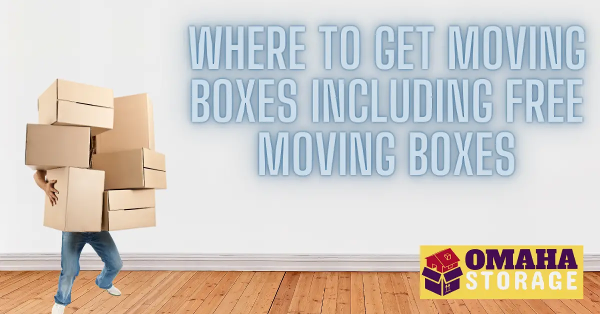 Where to get free moving boxes.