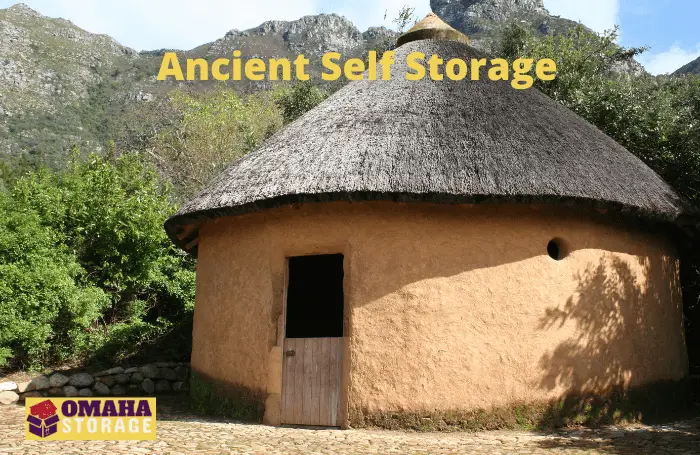 Ancient self storage is believed to have started in China