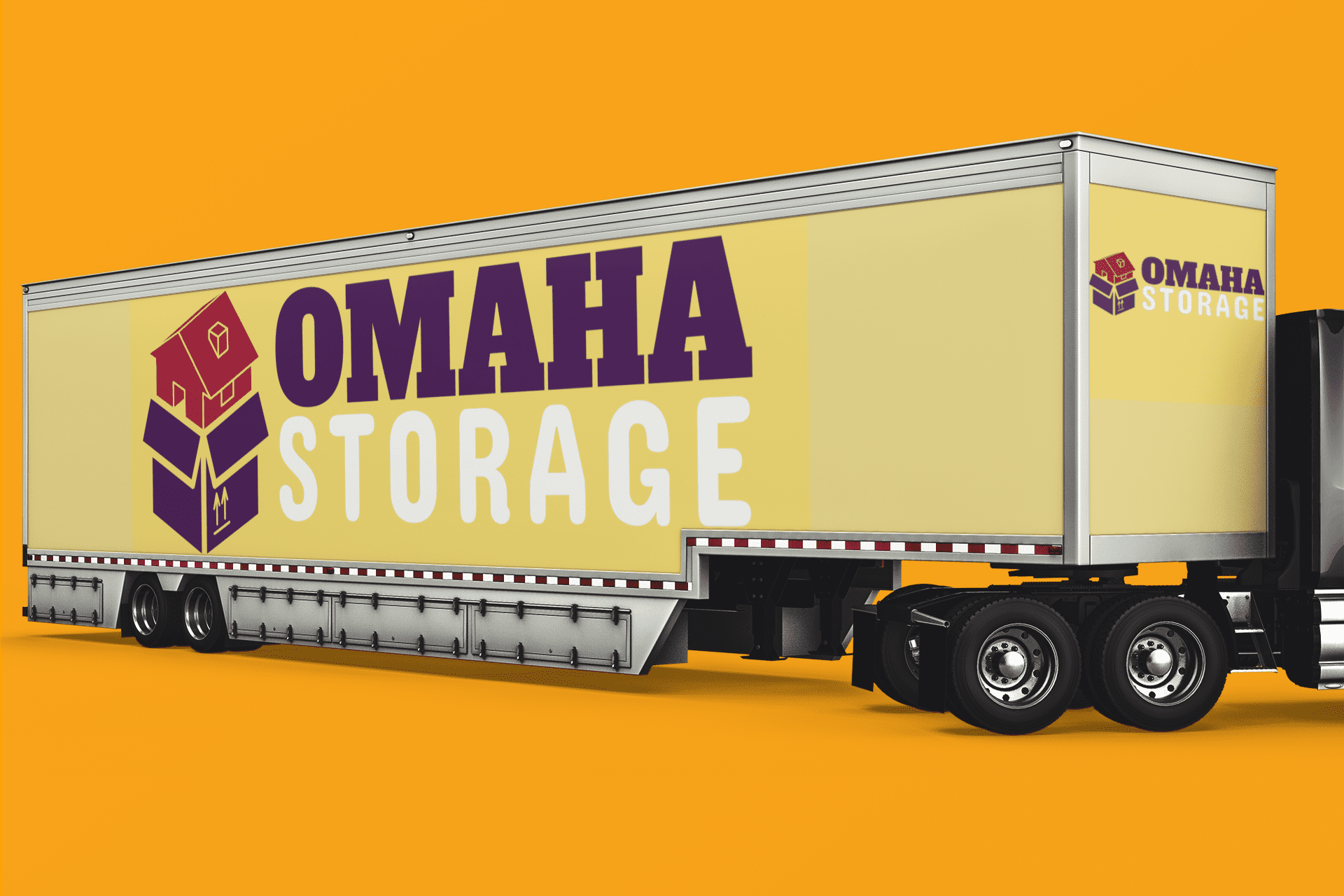 Omaha storage big rig truck