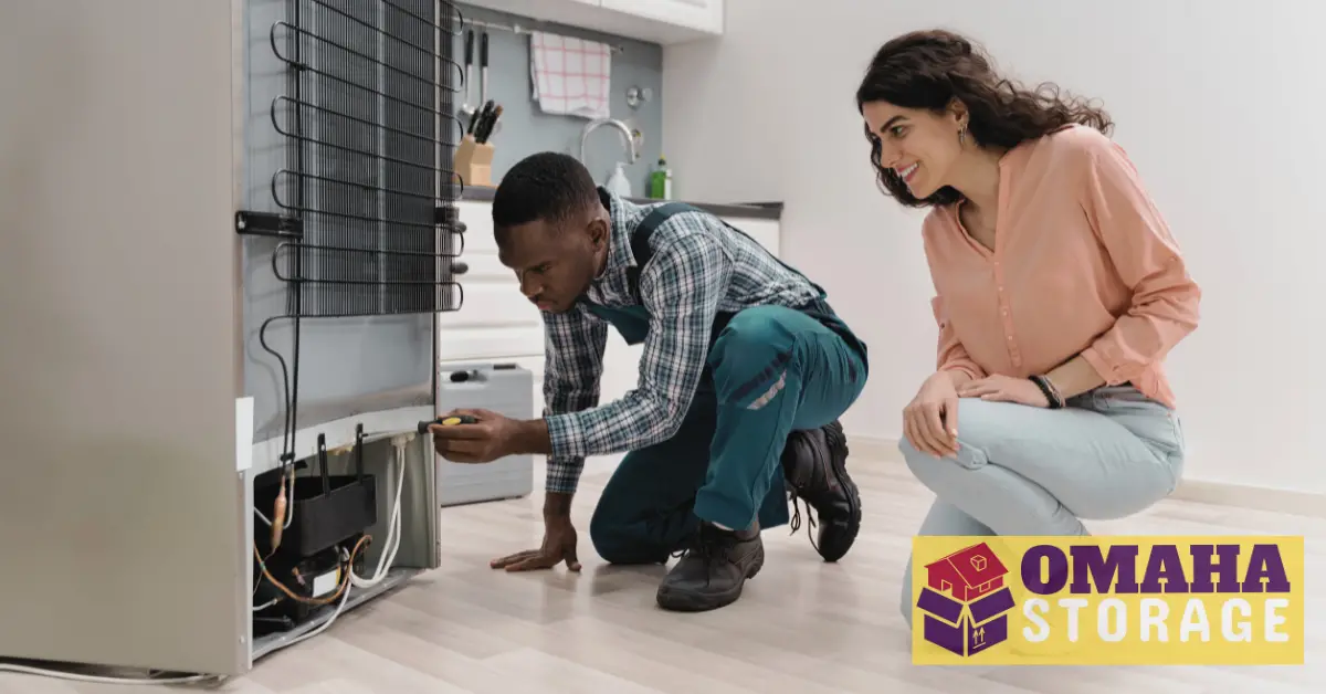 Safely moving and storing your refrigerator 4 Clean off the refrigerator coils.